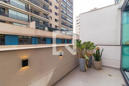 Apartamento à venda com 60m², 1 quarto e 1 vagaVaranda
