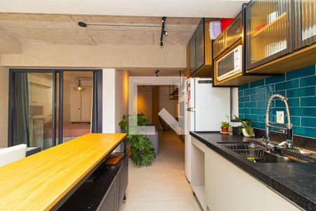 Apartamento à venda com 60m², 1 quarto e 1 vagaCozinha