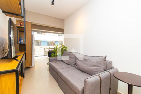 Sala de apartamento à venda com 1 quarto, 60m² em Bela Vista, São Paulo