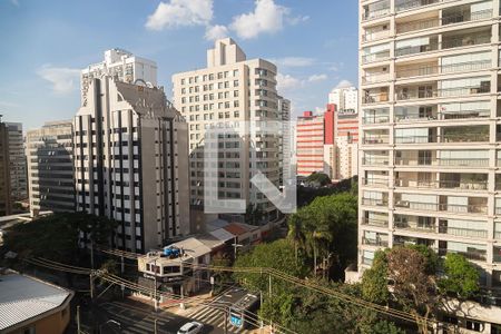 Vista da Sala de kitnet/studio à venda com 1 quarto, 53m² em Vila Clementino, São Paulo