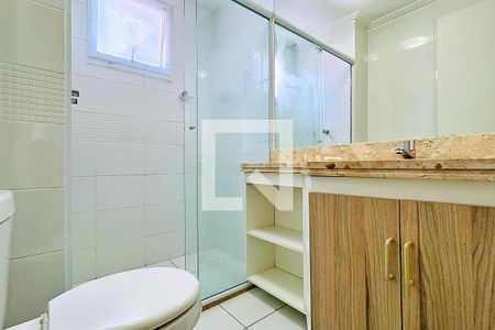 Banheiro da Suíte de apartamento para alugar com 3 quartos, 66m² em Vila Augusta, Guarulhos