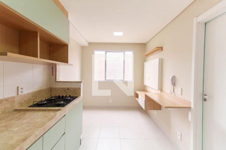 Sala/Cozinha de apartamento à venda com 1 quarto, 26m² em Brás, São Paulo