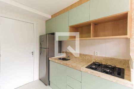 Sala/Cozinha de apartamento à venda com 1 quarto, 26m² em Brás, São Paulo