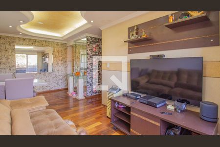 Sala de apartamento à venda com 2 quartos, 58m² em Vila Nova Jundiainopolis, Jundiaí
