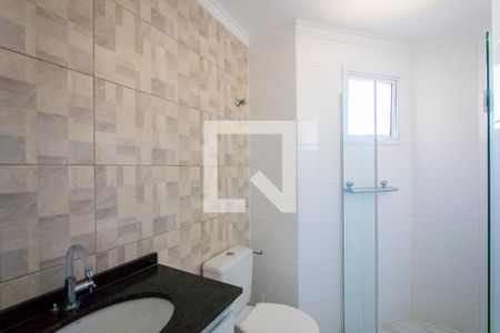 Banheiro do quarto 1 de apartamento para alugar com 3 quartos, 144m² em Vila Assunção, Santo André
