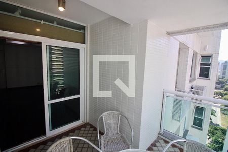 Varanda da Sala de apartamento à venda com 2 quartos, 81m² em Barra da Tijuca, Rio de Janeiro