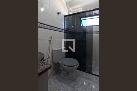 Banheiro de apartamento para alugar com 3 quartos, 105m² em Campo Grande, Santos