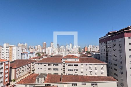 Vist da Sala de apartamento para alugar com 3 quartos, 105m² em Campo Grande, Santos