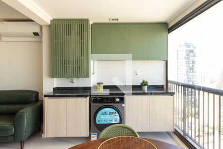 Varanda - Área de serviço de apartamento para alugar com 1 quarto, 42m² em Vila Mariana, São Paulo