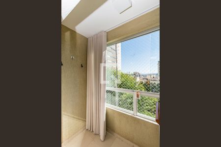 Varanda da Sala de apartamento à venda com 2 quartos, 58m² em Buritis, Belo Horizonte