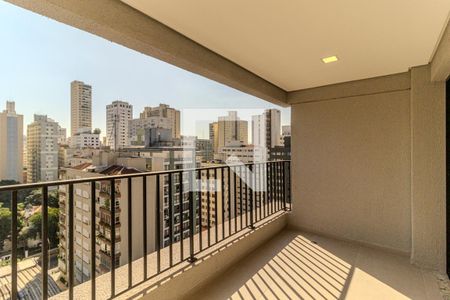Varanda de apartamento para alugar com 2 quartos, 60m² em Vila Buarque, São Paulo
