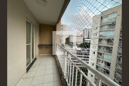 Varanda da Sala de apartamento para alugar com 2 quartos, 72m² em Jardim Tupanci, Barueri