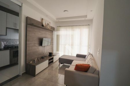 Sala de apartamento para alugar com 2 quartos, 69m² em Parque Residencial Nove de Julho, Jundiaí