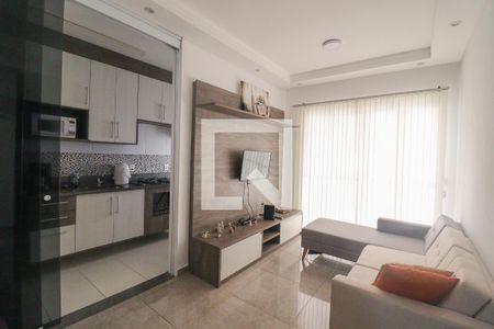 Sala de apartamento para alugar com 3 quartos, 69m² em Parque Residencial Nove de Julho, Jundiaí