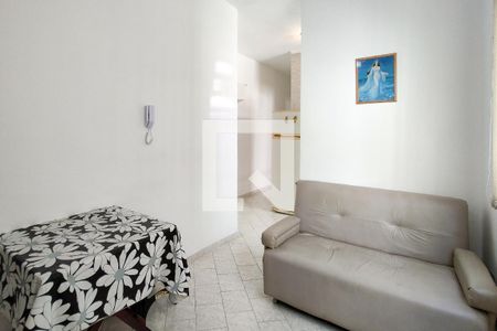 Sala de apartamento para alugar com 1 quarto, 35m² em Aviação, Praia Grande