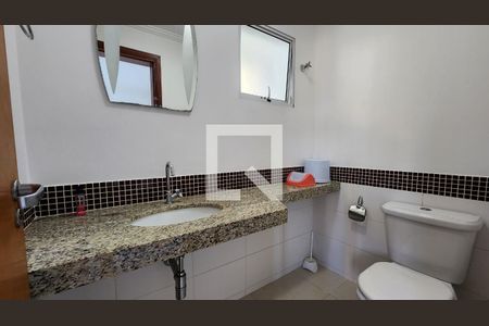 Lavabo de casa de condomínio para alugar com 3 quartos, 160m² em Jardim Carolina, Jundiaí