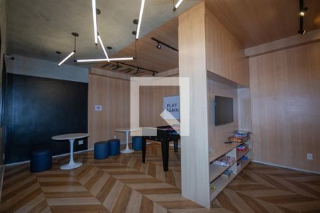 Apartamento à venda com 34m², 1 quarto e sem vagaSalão de jogos