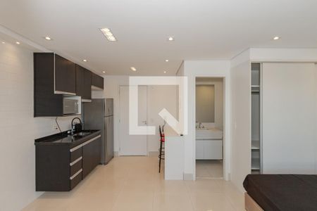 Studio de kitnet/studio para alugar com 1 quarto, 31m² em Santo Amaro, São Paulo