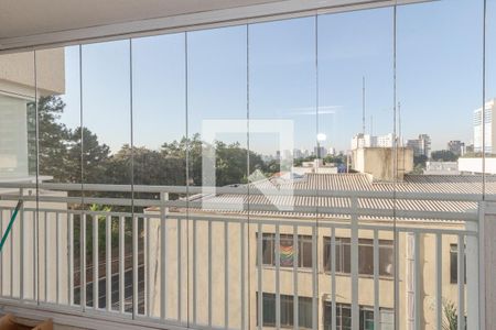 Varanda Studio de kitnet/studio para alugar com 1 quarto, 31m² em Santo Amaro, São Paulo