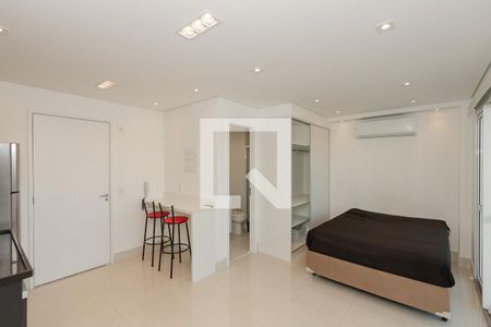 Studio de kitnet/studio para alugar com 1 quarto, 31m² em Santo Amaro, São Paulo