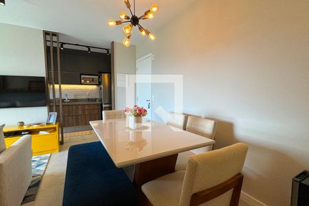 Sala de Jantar de apartamento à venda com 2 quartos, 62m² em Alphaville Empresarial, Barueri