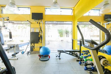 Área comum - Academia de apartamento para alugar com 3 quartos, 100m² em Cristo Redentor, Porto Alegre