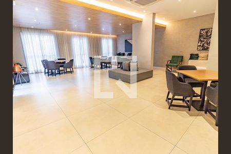 Apartamento à venda com 34m², 1 quarto e sem vaga Apartamento à venda com 34m², 1 quarto e sem vagaÁrea comum - Salão de festas