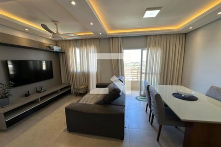 Sala de apartamento para alugar com 2 quartos, 57m² em Planalto Verde, Ribeirão Preto