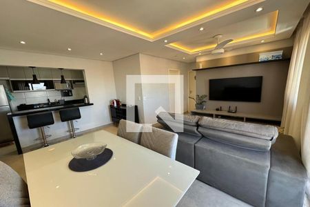 Sala de apartamento para alugar com 2 quartos, 57m² em Planalto Verde, Ribeirão Preto