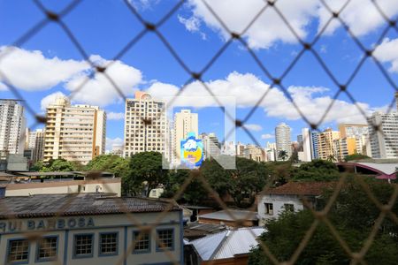Vista da Sala de apartamento à venda com 3 quartos, 120m² em Centro, Belo Horizonte