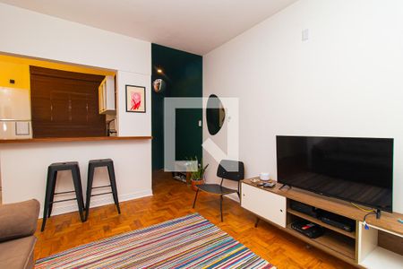 Sala de apartamento para alugar com 1 quarto, 48m² em Bela Vista, São Paulo