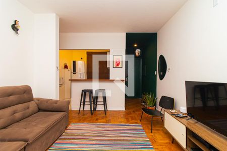 Sala de apartamento à venda com 1 quarto, 48m² em Bela Vista, São Paulo