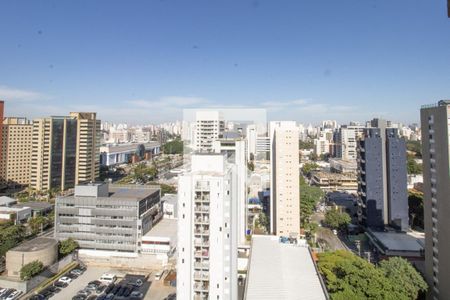 Suíte, vista aberta de apartamento para alugar com 2 quartos, 74m² em Vila Nova Conceição, São Paulo