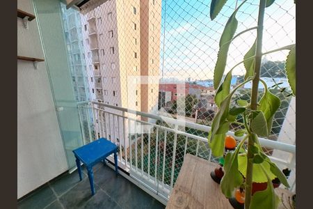 Varanda Sala de apartamento para alugar com 2 quartos, 47m² em Jardim Belaura, São Paulo