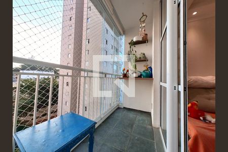 Varanda Sala de apartamento para alugar com 2 quartos, 47m² em Jardim Belaura, São Paulo