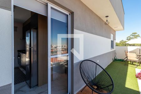 Varanda da Sala de apartamento para alugar com 2 quartos, 67m² em Vila Dom Pedro Ii, São Paulo