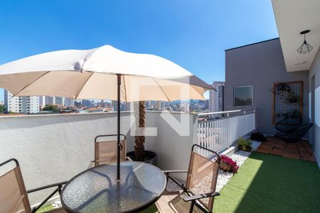 Varanda da Sala de apartamento para alugar com 2 quartos, 67m² em Vila Dom Pedro Ii, São Paulo