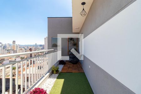Varanda da Sala de apartamento para alugar com 2 quartos, 67m² em Vila Dom Pedro Ii, São Paulo