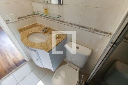 Banheiro Corredor de apartamento à venda com 3 quartos, 75m² em Jardim Colombo, São Paulo