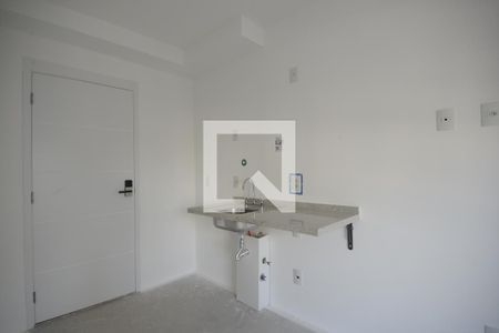 Cozinha de kitnet/studio para alugar com 1 quarto, 19m² em Ipiranga, São Paulo