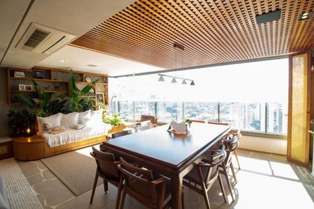 Sala de Jantar de apartamento à venda com 3 quartos, 158m² em Cidade Monções, São Paulo