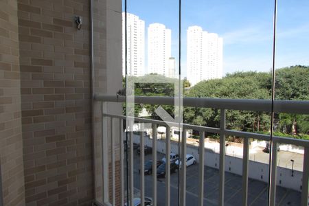 Varanda da Sala de apartamento para alugar com 2 quartos, 56m² em Jaguaré, São Paulo