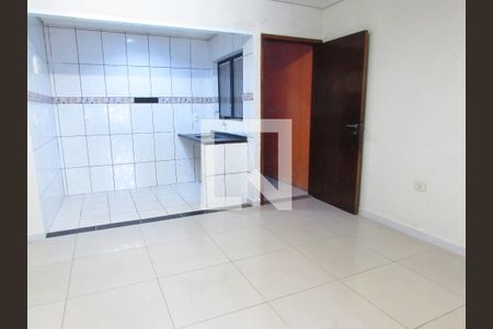 Sala/Cozinha de casa para alugar com 1 quarto, 40m² em Jardim Maria Rosa, Taboão da Serra