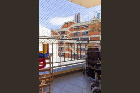 Varanda do Quarto de apartamento à venda com 2 quartos, 59m² em Barra Funda, São Paulo