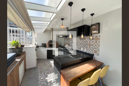 Apartamento à venda com 190m², 4 quartos e 2 vagasChurrasqueira da Cobertura