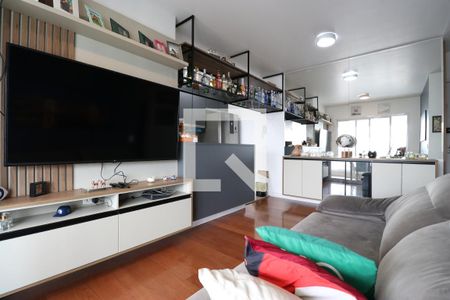 Sala de TV de apartamento para alugar com 2 quartos, 62m² em Vila Anastácio, São Paulo