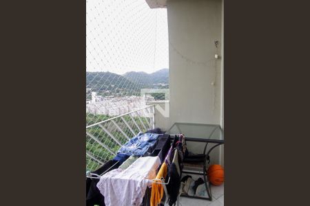 Varanda de apartamento à venda com 2 quartos, 54m² em Itanhangá, Rio de Janeiro