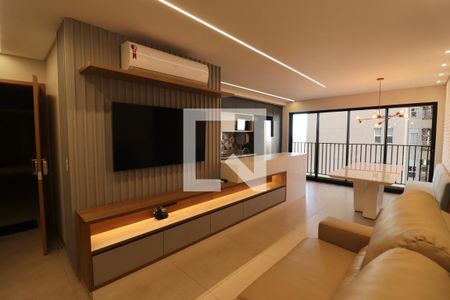 Sala de apartamento para alugar com 2 quartos, 72m² em Setor Marista, Goiânia