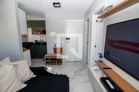 Sala de apartamento à venda com 1 quarto, 37m² em Água Branca, São Paulo