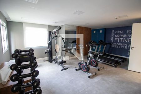 Apartamento para alugar com 38m², 2 quartos e 1 vaga Apartamento para alugar com 38m², 2 quartos e 1 vagaÁrea comum / Academia